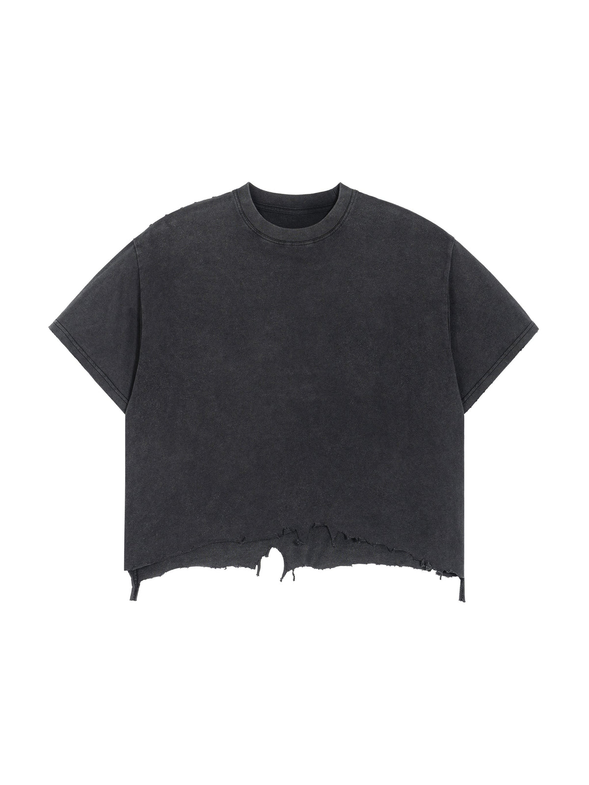 Red Logo Distressed T-Shirt