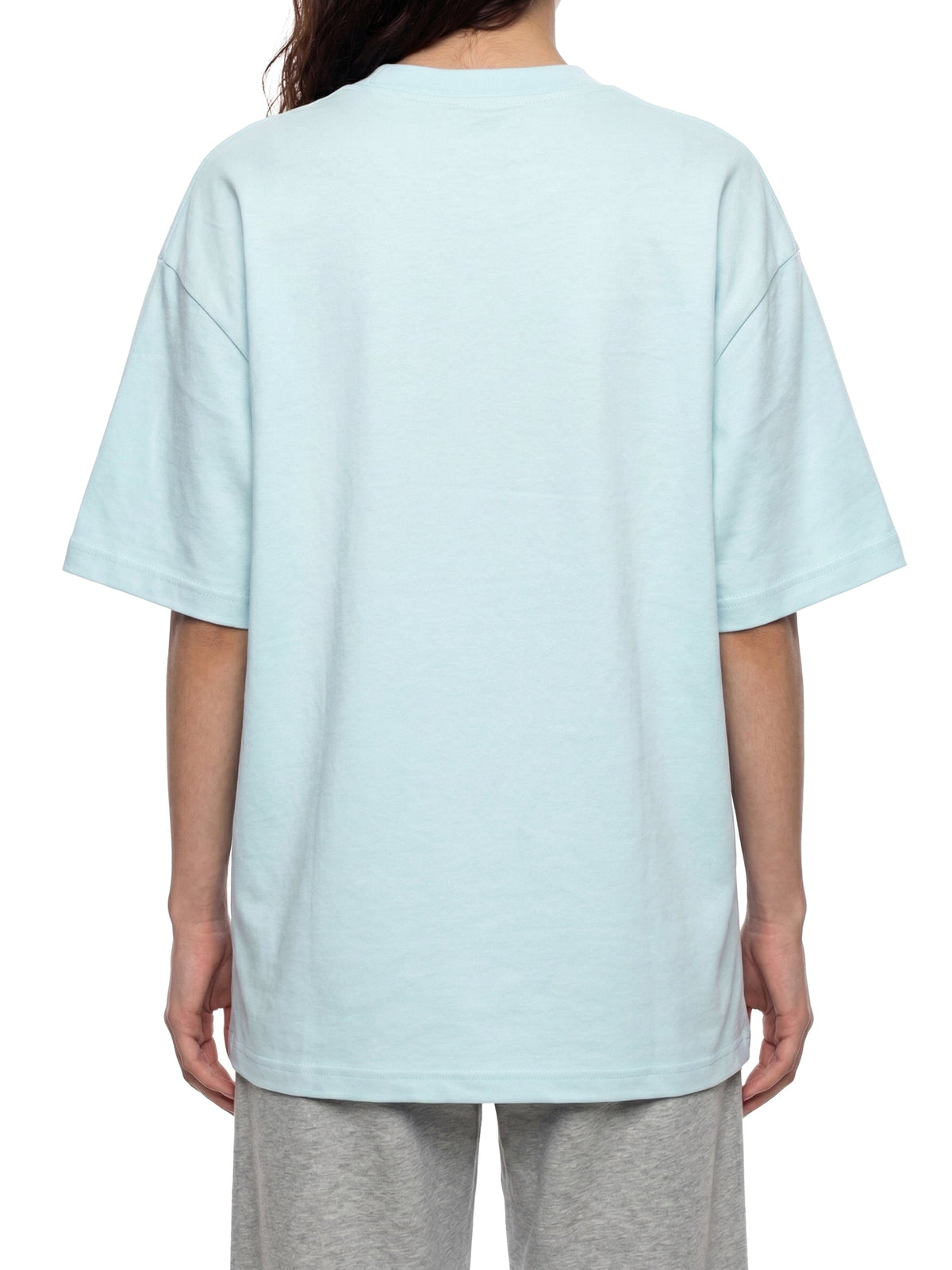 Red Logo Oversized T-Shirt