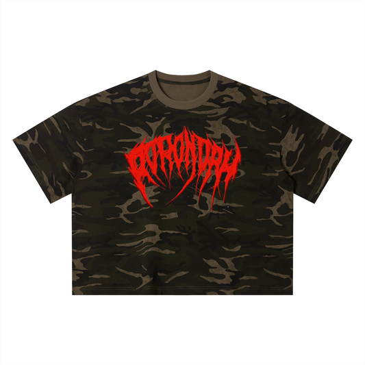Red Logo Camo T-Shirt
