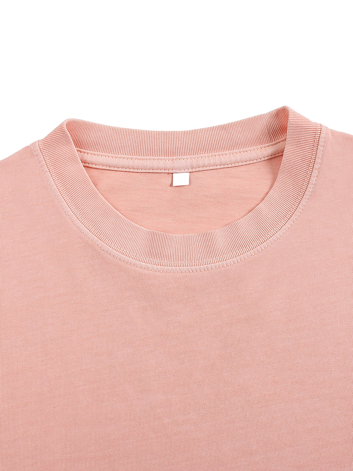 Red Logo Washed Crop Top