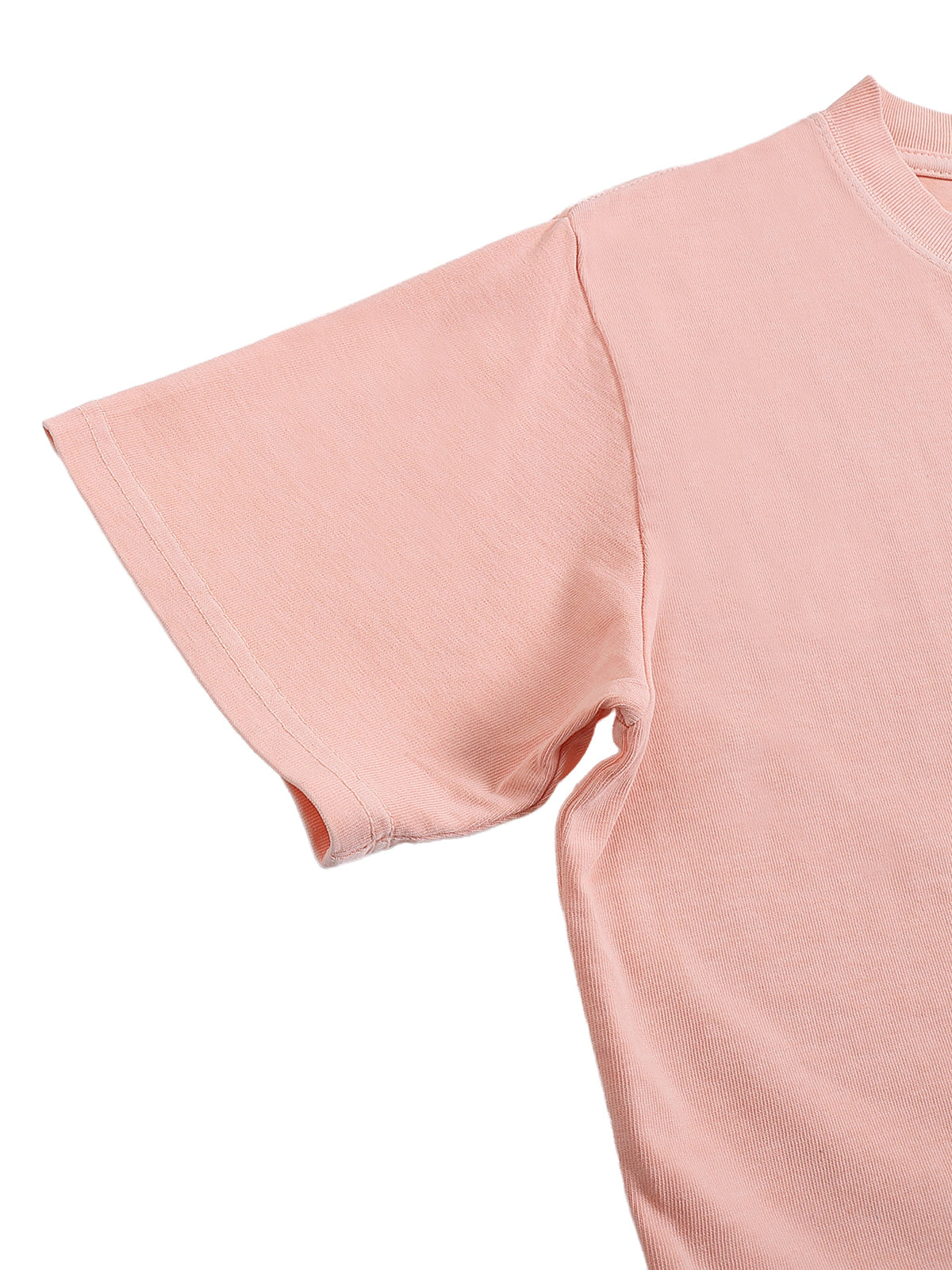 White Logo Washed Crop Top