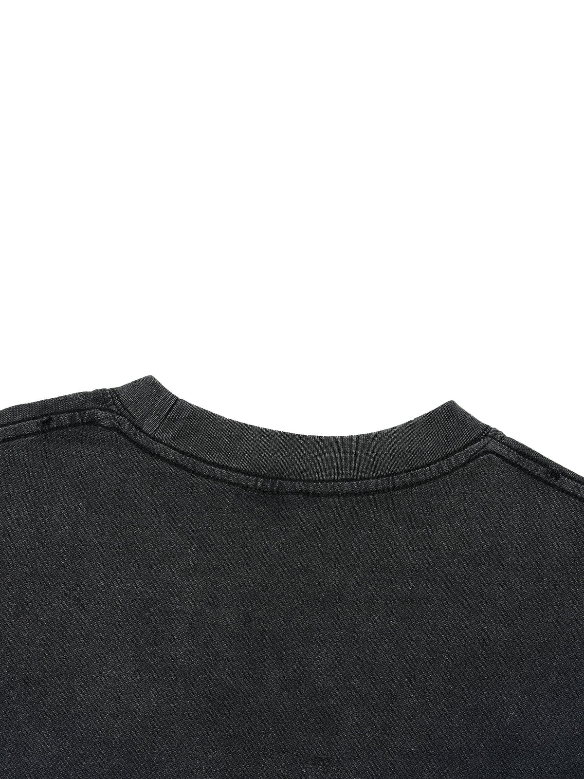 Red Logo Distressed T-Shirt
