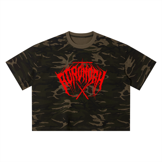 Red Logo Camo T-Shirt