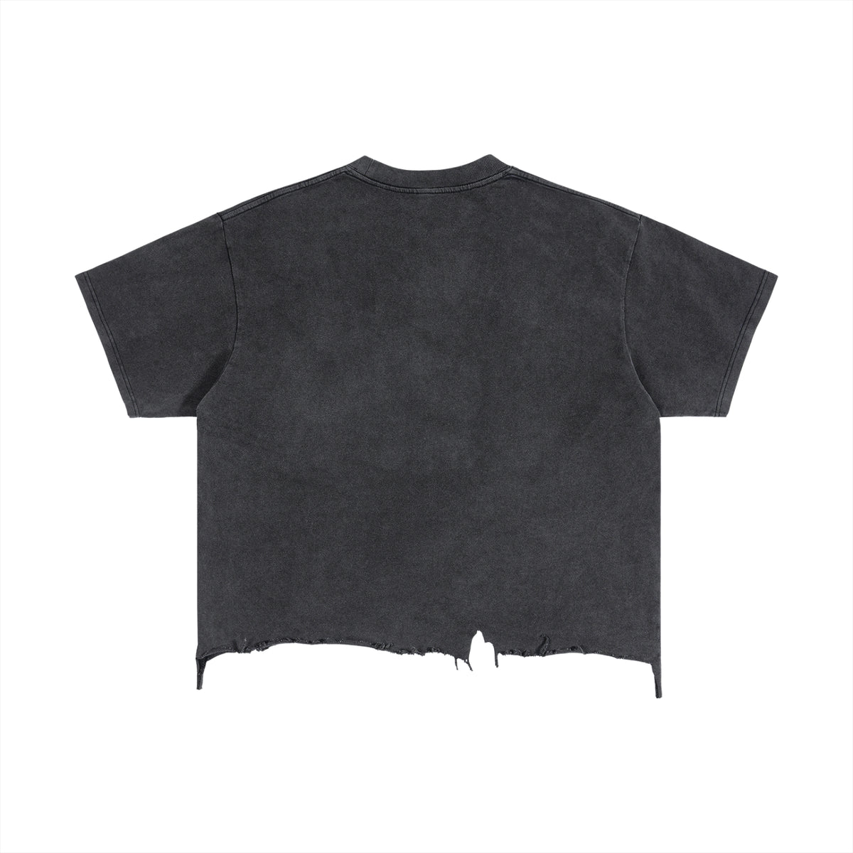 Red Logo Distressed T-Shirt